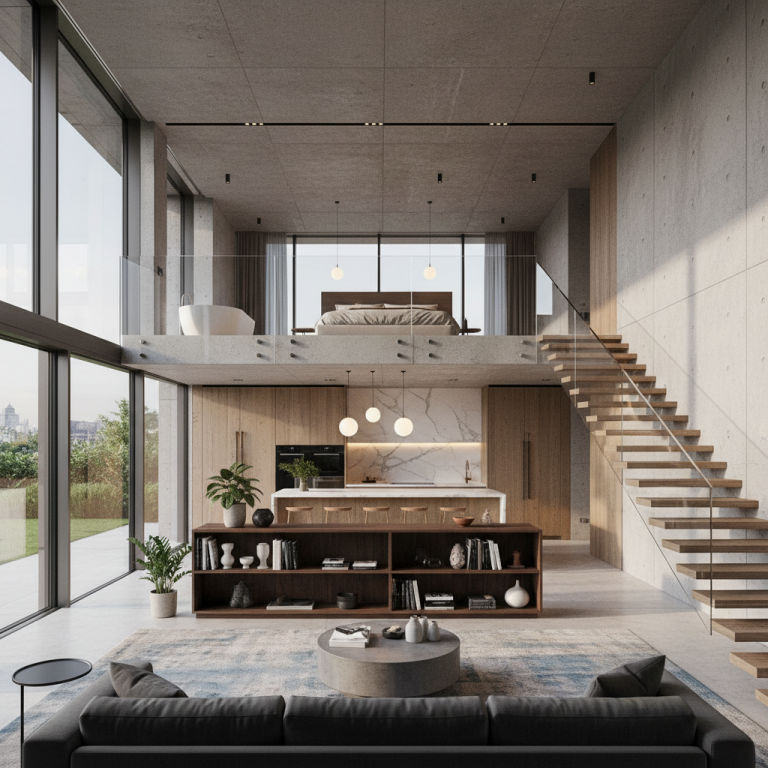 עיצוב וילות יוקרתיות עם עיצוב פנים וילות בסגנון מודרני וחדשני