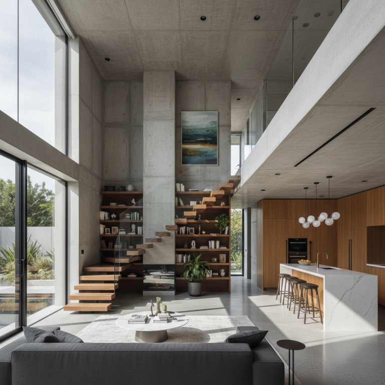 אדריכלות ועיצוב פנים עם עיצוב פנים יוקרתי למגורים ולבתים פרטיים